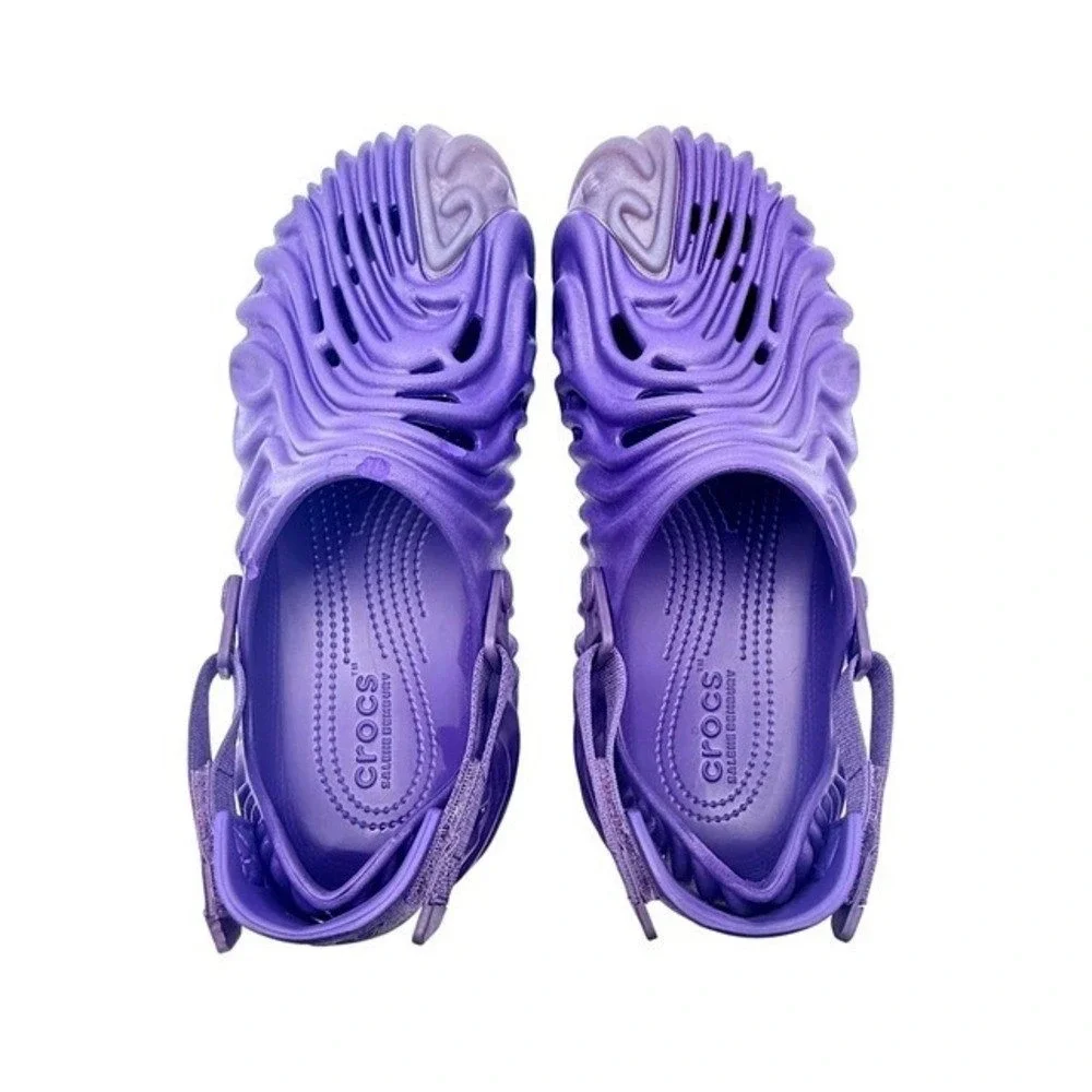 Salehe Bembury x Crocs Pollex Clog Ube Purple Men's M11 Designer Shoes